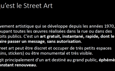 Le Street Art comme décor de l’espace urbain
